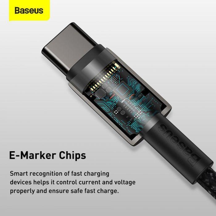 Actual product image Baseus USB C – USB C (2 m, USB 2.0, 100 W)