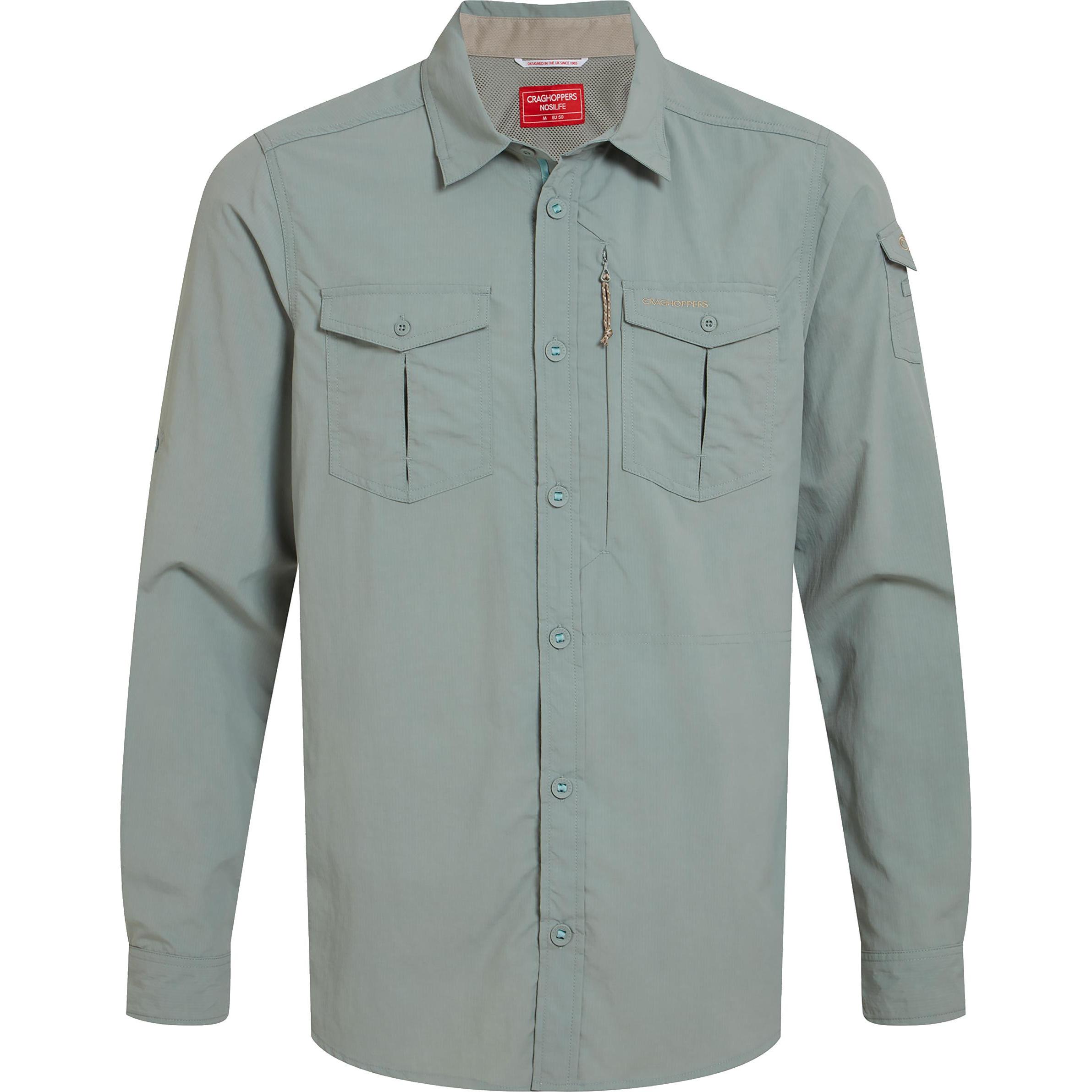 Craghoppers, Herren, Hemd, Nosilife Adventure III, Türkis, (M)