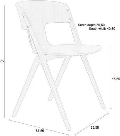 Produktbild Zuiver Horizon Outdoor Chair Off-White