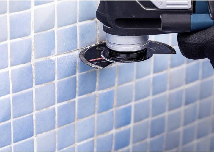 Produktbild Bosch Professional Zubehör Blau Zubehör 2608902057 EXPERT Starlock Segmentblatt ACZ 85 RD4 Diamantschliff+Abrasiv 85 1x