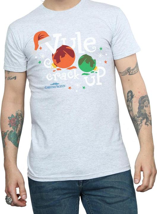 Actual product image National Lampoon´s Vacation Mens Yule Crack Up T-Shirt (XL)