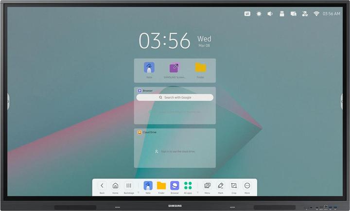 Actual product image Samsung interactive displays (3840 x 2160 Pixels, 86")