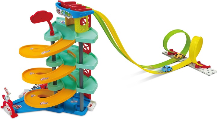 Produktbild BB Junior Mega Race Track Set Garage