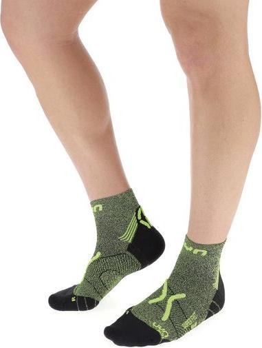 Black, Yellow fluo melange