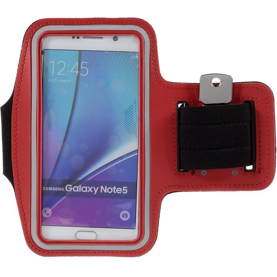 Cover-Discount Sport Armand Jogging Gürtel, Smartphone Sportarmband, Rot