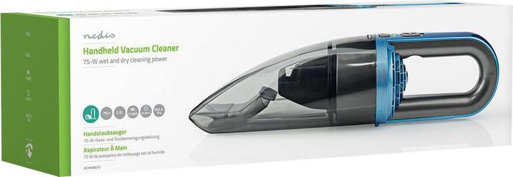 Actual product image Nedis VCHH6BU75 Hand vacuum cleaner