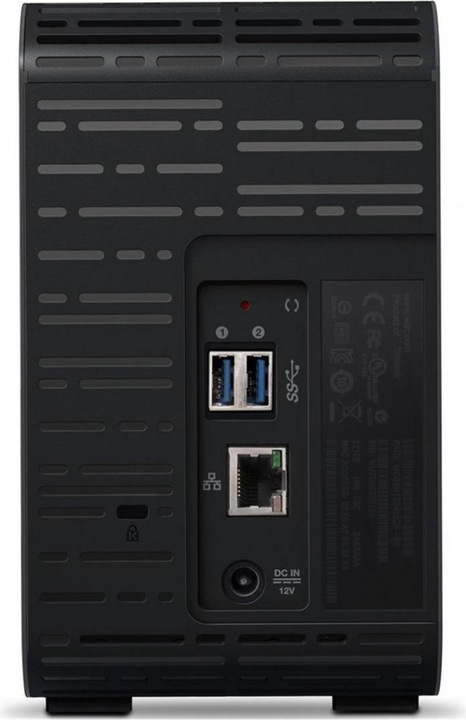Actual product image WD My Cloud EX2 Ultra (2 x 12 TB, WD Red)