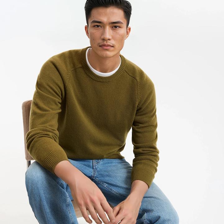 Actual product image La Redoute Collections 100% Lambswool Sweater (S)