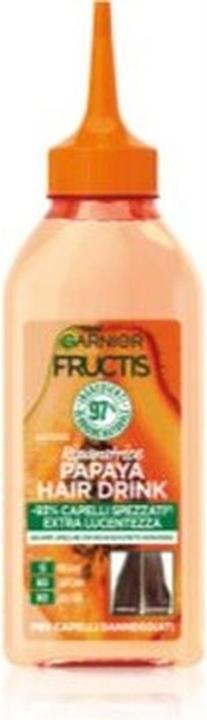 Produktbild Garnier Fructis Hair Drink Papaya Instant Lamellar Treatment With Rinse Liquid Conditioner 200 Ml (200 ml)