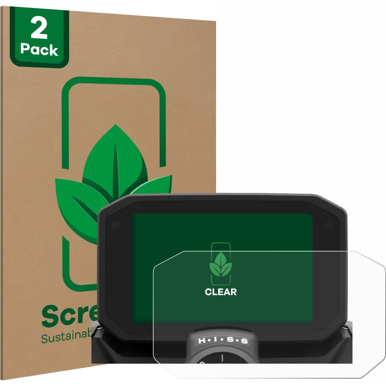 Thumbnail - ScreenLeaf, Fahrzeug Navigation Zubehör, Schutzfolie nachhaltiger Displayschutz Displayschutzfolie Folie Klar Transparen...