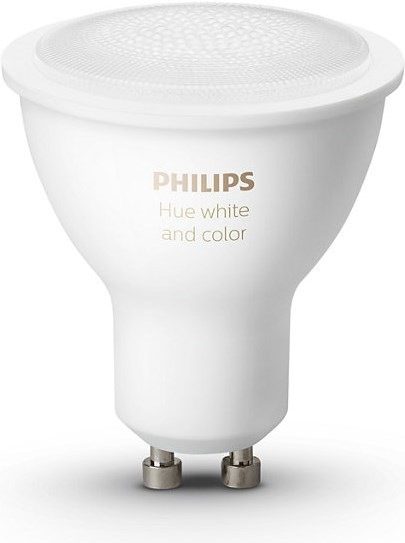 Actual product image Philips Hue White & Color Ambiance BT (GU10, 5.70 W, 350 lm, 2 x, G)
