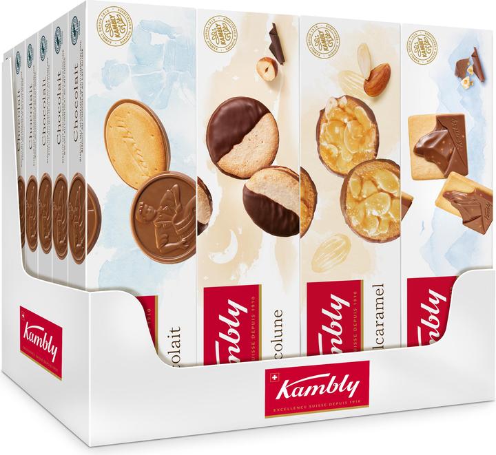 Produktbild Kambly Guetzli Mix-Karton «Choco» 2400 g (2400 g)