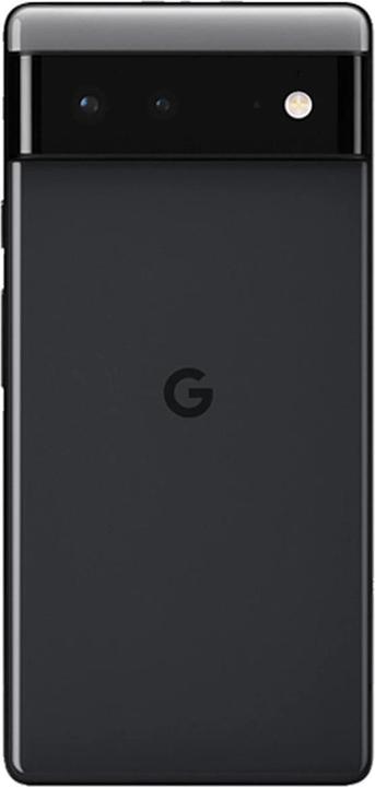 Produktbild Google Pixel 6 (128 GB, Stormy Black, 6.40", SIM + eSIM, 50 Mpx, 5G)