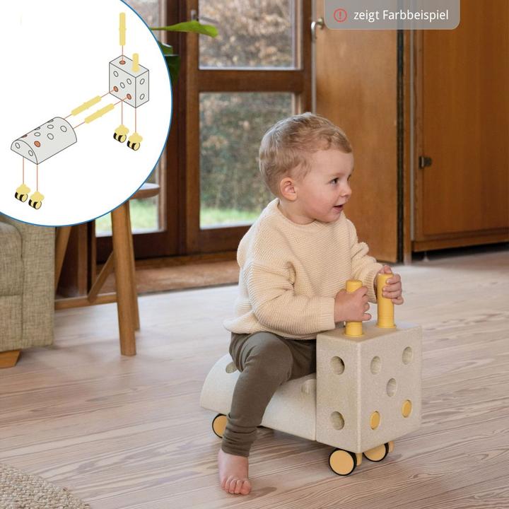 Actual product image Modu Explorer Set - Building Set Balance Toy, Slider, Seesaw