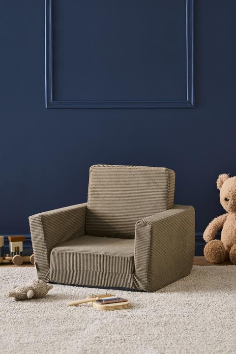 Productafbeelding Kids Concept Opvouwbare fauteuil groen (Kinderfauteuil)