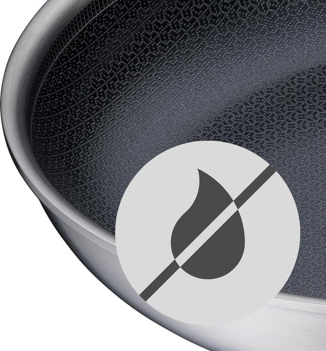 Actual product image WMF Profi Resist Ceramic Deep Frying Pan (Frying pan, Stainless steel, 28 x 11.10 cm)