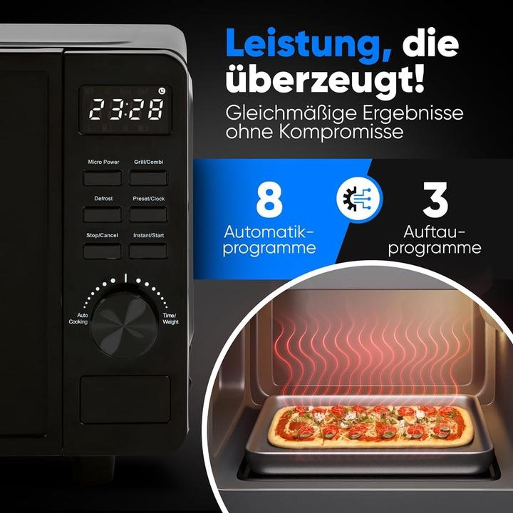 Produktbild Proficook PC-MWG 1278 Mikrowelle 700 W schwarz (20 l)