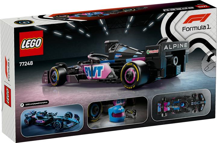 Image du produit LEGO BWT Alpine F1 Team A524 Voiture de course (77248, LEGO Speed Champions)