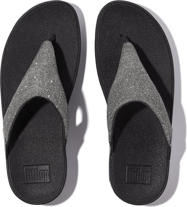 Actual product image Fitflop Lulu Shimmerlux Toe Post Sandals (41)