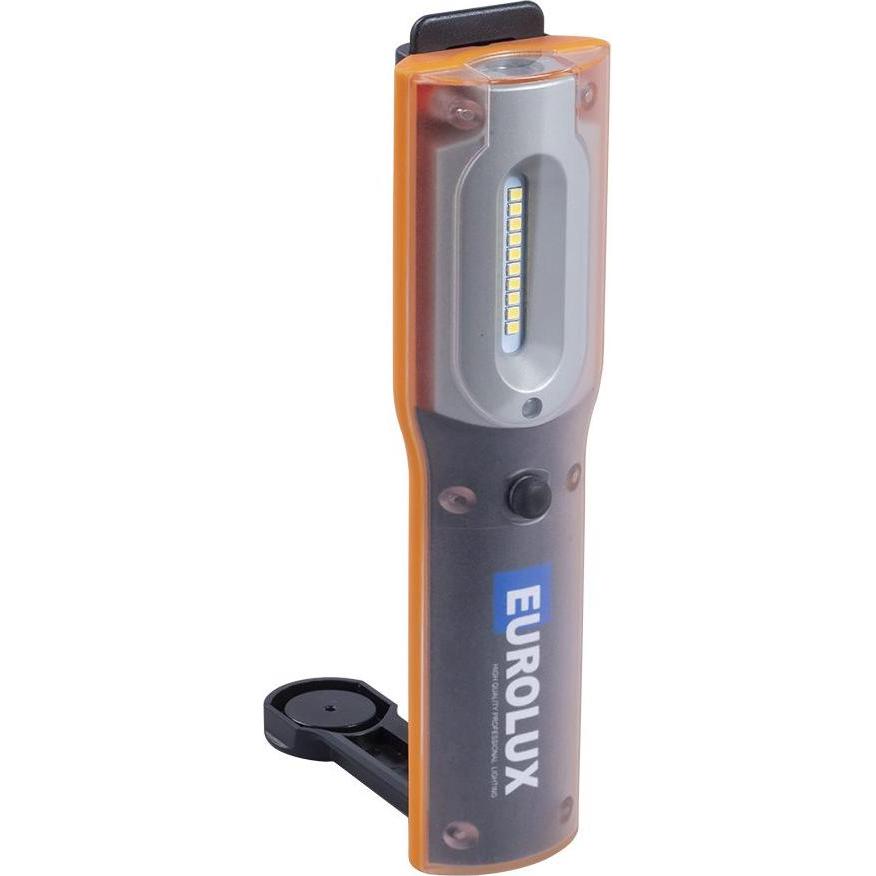 Eurolux, Illuminazione officina, 55.102.25 Handleuchte ALD 15 10×0,5W High power SMD LED wiederaufladbar 230 und 12 Volt