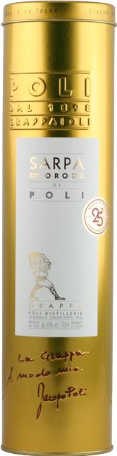 Produktbild Poli Grappa Sarpa Oro di (1 x 70 cl)