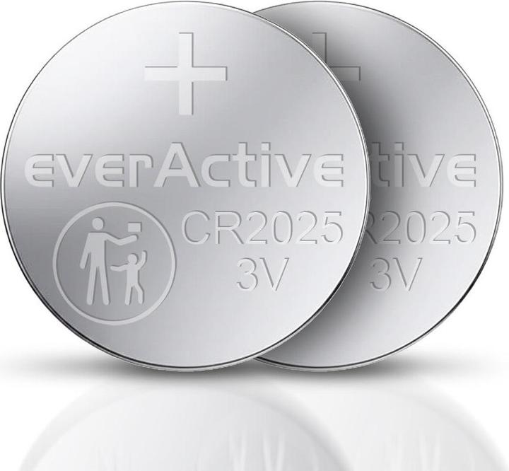 Productafbeelding Everactive Lithiumbatterij mini CR2025 - blisterverpakking 5 stuks. (5 Pcs., CR2025, 150 mAh)
