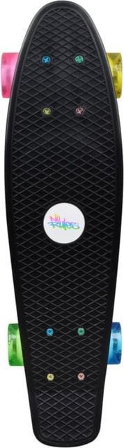 Actual product image Magni Skateboard Fun, No Rules, NEON with light-up wheels (22.44")