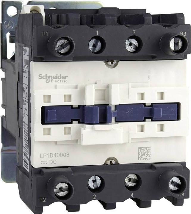 Actual product image Schneider Electric Power contactor, 2S+2Ö, 40A/AC1, 220VDC LP1D40008MW