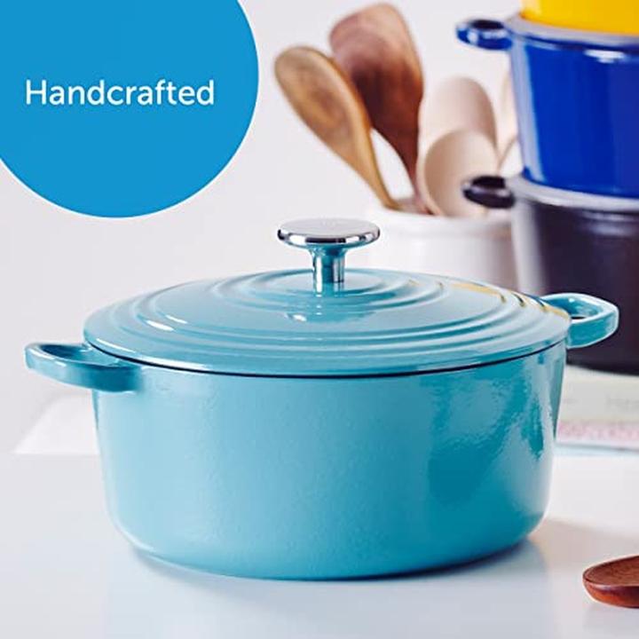 Image du produit BK Bourgogne Braadpan - 24 cm - Aqua Blue (24 cm, Cocotte + faitout, Fonte)