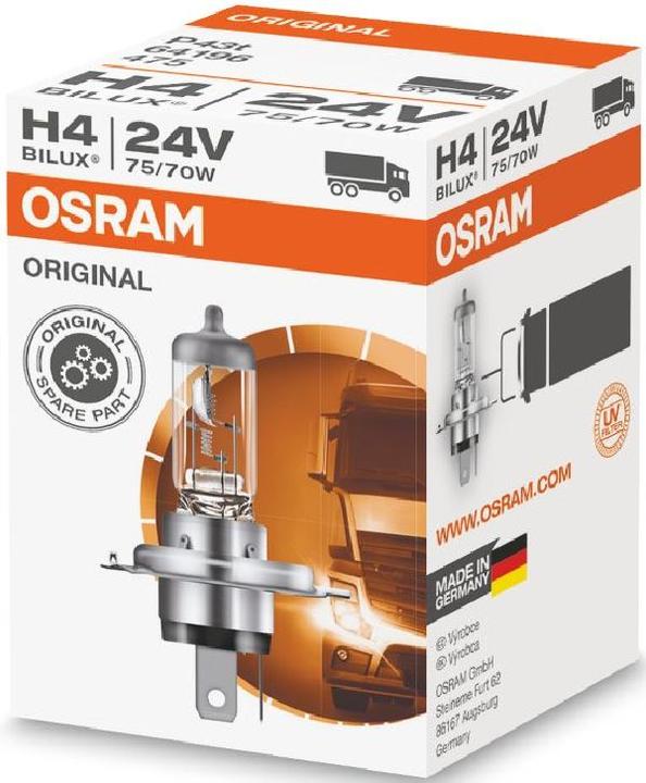 Actual product image Osram H4 24v (H4)