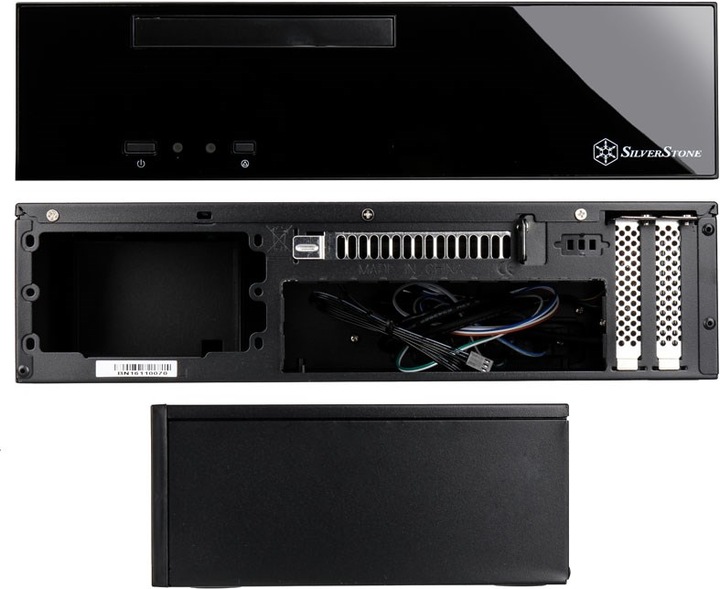 Actual product image Silverstone Sst-Ml09b (Mini-ITX)