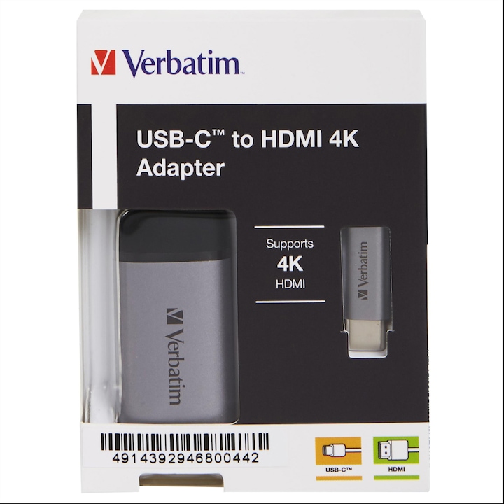 Image du produit Verbatim USB Type-C à (HDMI, 5.50 cm)