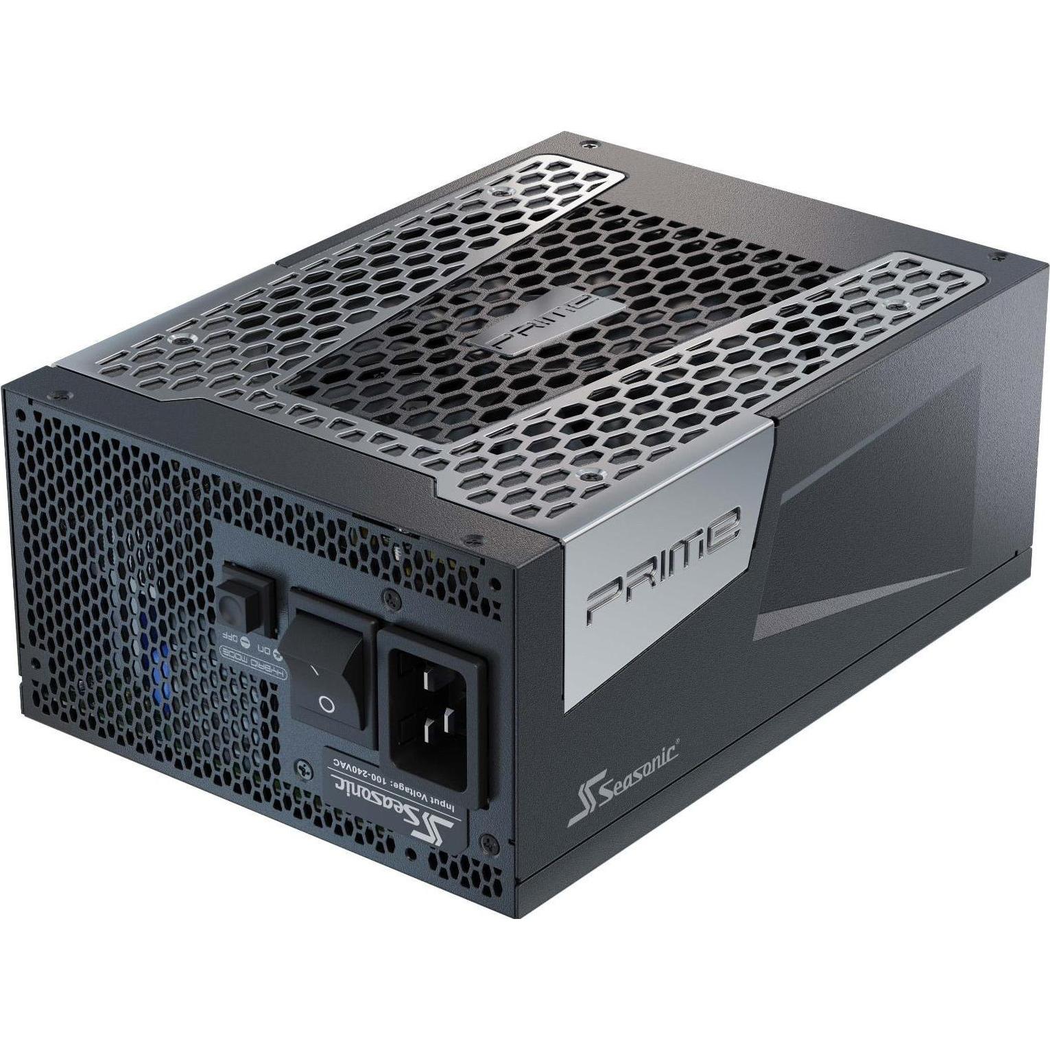 Seasonic PRIME TX-1600 (1600 W), Alimentatore PC, Nero