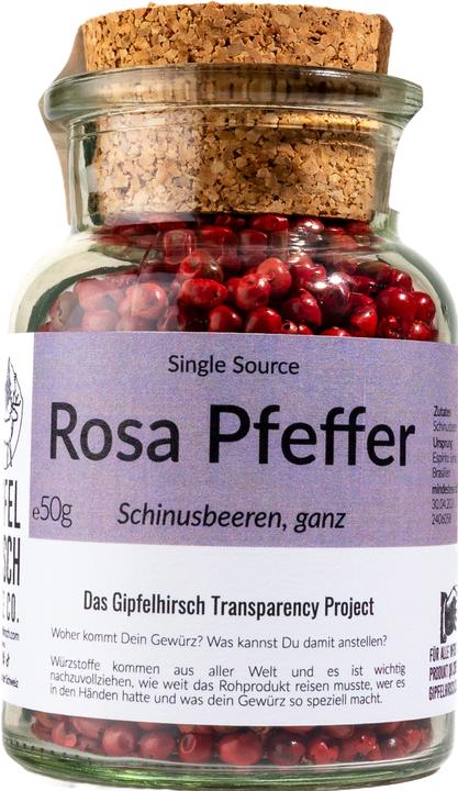 Gipfelhirsch Rosa Pfeffer (50 g)