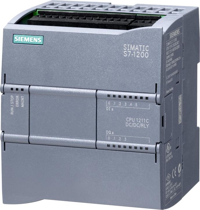 Produktbild Siemens SIMATIC S7-1200 CPU 1211C, DC/DC/Relay