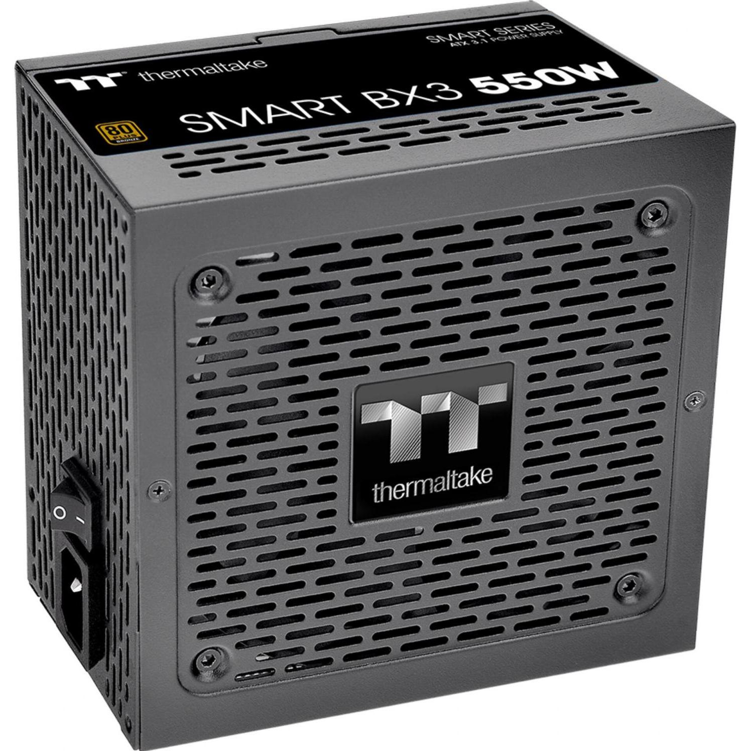 Thermaltake Tt Smart BX3 550W (null Watt) (550 W), PC Netzteil, Schwarz