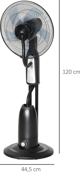 Immagine prodotto Homcom Ventilatore a piedistallo