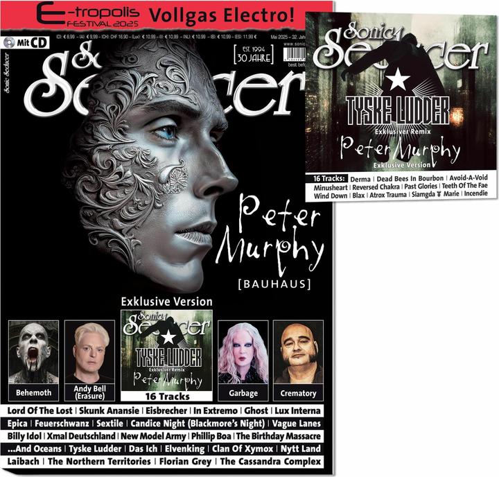 Image du produit Sonic Seducer 05/2025 (éluviation, Epica, Le massacre de l'anniversaire, Moyen de briser la glace, Oiseau de feu, Saltatio mortis, Seigneur Des Perdus, Silke Bischoff, The Sisters Of Mercy, Vnv Nation, Wednesday13)