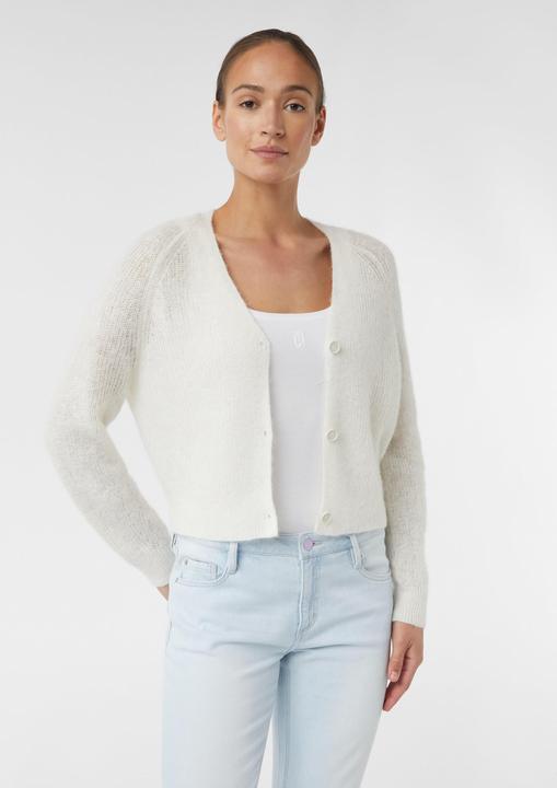 Actual product image Comma Strickjacke Strickcardigan aus Alpakamix (M)