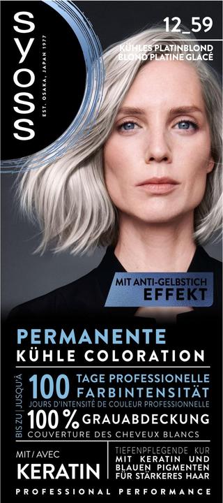 Produktbild Syoss Coloration 12 59 Kühles Platinblond (12 59 Kühles Platinblond)