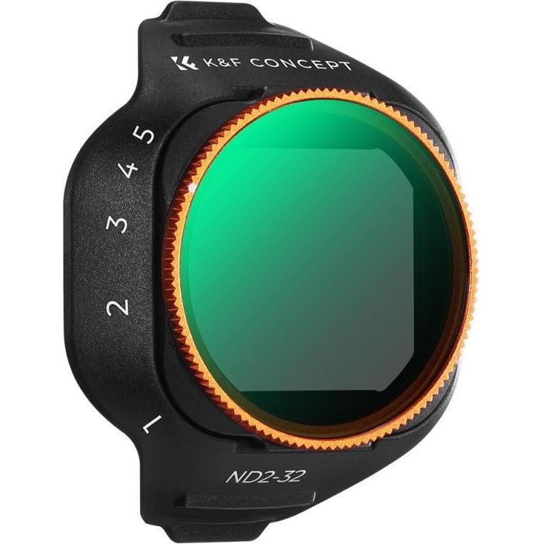 K&F Concept VND2-32 Filter, HD, Anti-Reflection, for DJI Mini 5 Pro (Filtri per droni, DJI Mini 5 Pro), Accessori per drone