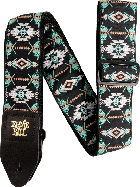 Produktbild Ernie Ball Gitarrengurt, Jacquard, Southwestern Turqoise (Instrumentengurt)