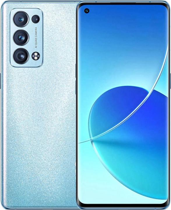 Produktbild OPPO Reno6 Pro (256 GB, Arctic Blue, 6.50", Dual SIM, 50 Mpx, 5G)