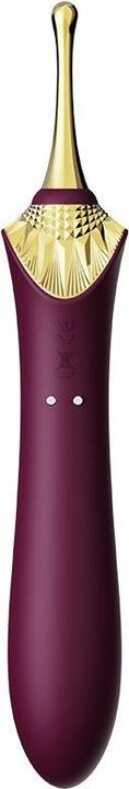 Actual product image Zalo Bess 2 Clitoral Massager Velvet Purple