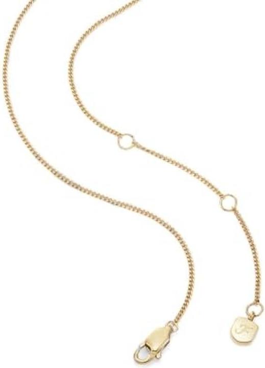 Actual product image Fossil - Gold-plated Pisces necklace Written in the Stars JF04848710 (Stainless steel, 51 cm)