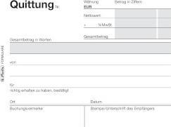 Produktbild Herlitz Quittungsblock A6 401 50Bl. (50 x)