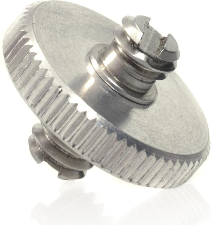 Immagine prodotto Kaiser Fototechnik Adattatore filettato 2 x 1/4 perno filettato e controdado (Adattatore per stativo)