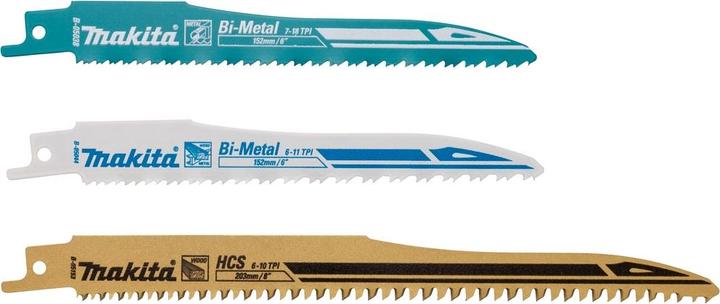 Actual product image Makita B-13677 Straight saw blade set 3Pcs. SUPER EXPRESS: B-05038, B-05044, B-05153