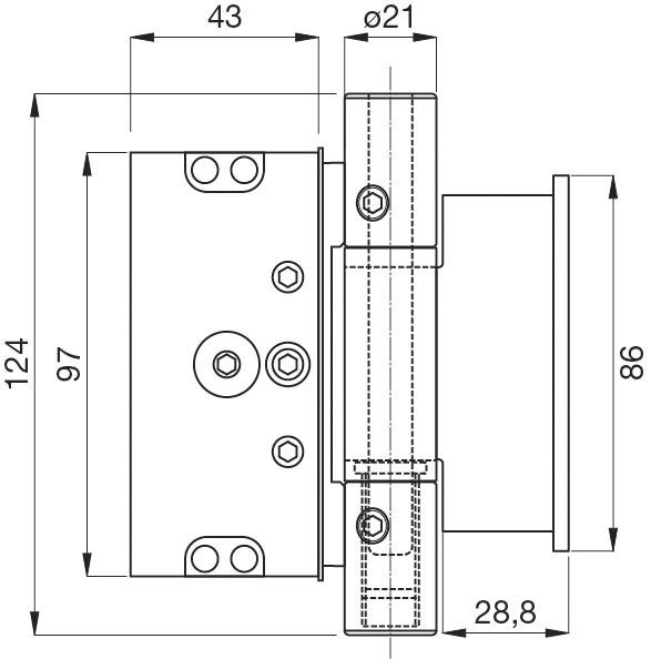 Immagine prodotto Anuba Cerniere porta anteriore Duplex 321-3D