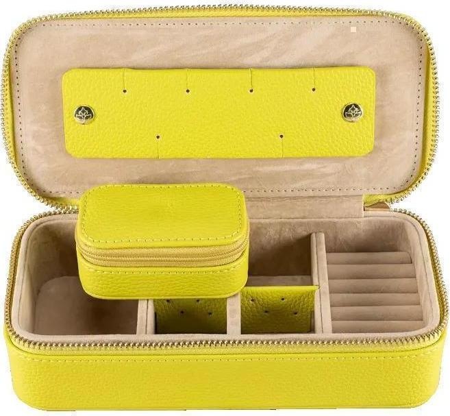 Image du produit Windrose 803972.03 - Boîte à bijoux M avec fermeture éclair Aurora lime